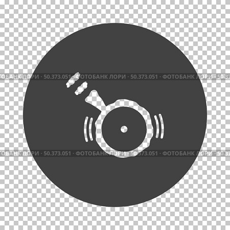 April Fool’s Day Icon. Subtract Stencil Design on Tranparency Grid. Vector Illustration. Стоковая иллюстрация, агентство Ingram Publishing / Фотобанк Лори