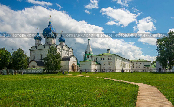 Архитектурный комплекс Суздальского кремля (2024 год). Стоковое фото, фотограф Олег Пученков / Фотобанк Лори