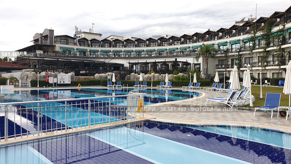 Armas Labada Beach Hotel 5*. Чамьюва Çamyuva. Анталья. Турция (2022 год). Редакционное фото, фотограф lana1501 / Фотобанк Лори