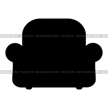 Armchair silhouette recliner Furniture for living room icon black color vector illustration flat style simple image. Armchair silhouette recliner Furniture for living room icon black color vector illustration flat style image. Стоковая иллюстрация, агентство Ingram Publishing / Фотобанк Лори