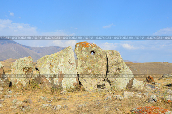 Армения, Караунж, бронзовый век (2014 год). Стоковое фото, фотограф Овчинникова Ирина / Фотобанк Лори