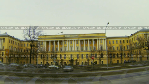 Артиллерийская академия в Санкт-Петербурге (2013 год). Стоковое видео, видеограф Михаил / Фотобанк Лори