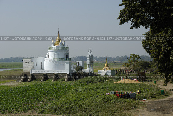asia pagoda stupa myanmar burma. Стоковое фото, фотограф Carmen Mair / PantherMedia / Фотобанк Лори