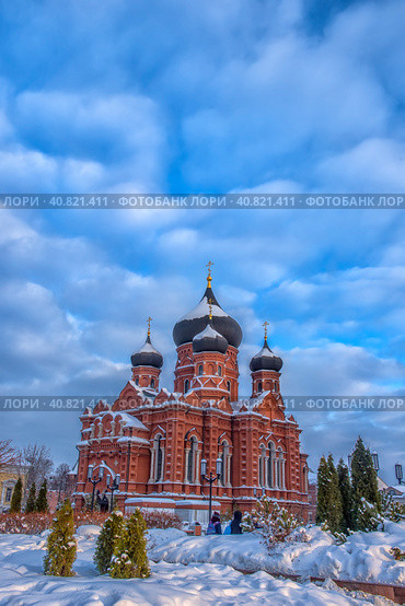 Assumption Monastery - the abolished female Orthodox monastery, located on the central square of Tula (2019 год). Редакционное фото, фотограф Анна Кривицкая / Фотобанк Лори
