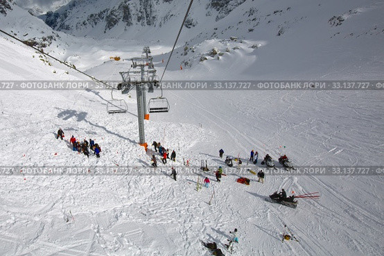 Avalanch search. Стоковое фото, фотограф Péter Gudella / PantherMedia / Фотобанк Лори