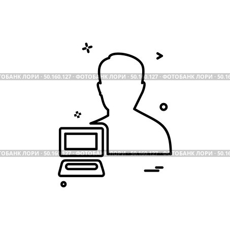 Avatar icon design vector. Стоковая иллюстрация, агентство Ingram Publishing / Фотобанк Лори