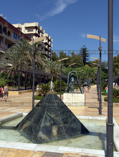 AVENIDA DEL MAR. Марбелья. Испания. (2008 год). Редакционное фото, фотограф УНА / Фотобанк Лори