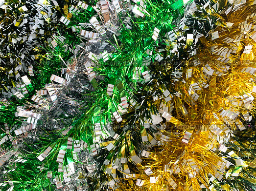 Background of multi-colored tinsel. Стоковое фото, фотограф Irina Opachevsky / Фотобанк Лори