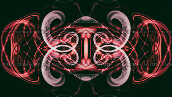 Background with abstract monograms. Стоковая иллюстрация, иллюстратор Татьяна Лобанова / Фотобанк Лори