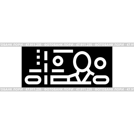 baht thb glyph icon vector illustration. Стоковая иллюстрация, иллюстратор Vectorwin / Фотобанк Лори