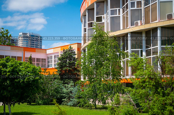 Бальнеолечебница в городе Краснодаре (2024 год). Стоковое фото, фотограф Дорощенко Элла / Фотобанк Лори