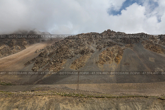 Barskoon Gorge in Kyrgyzstan (2022 год). Стоковое фото, фотограф Юлия Белоусова / Фотобанк Лори