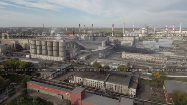 Башкирская содовая компания. Завод по производству кальцинированной соды. Bashkir Soda Company. Plant for the production of soda ash. (2019 год). Редакционное видео, видеограф Евгений Романов / Фотобанк Лори