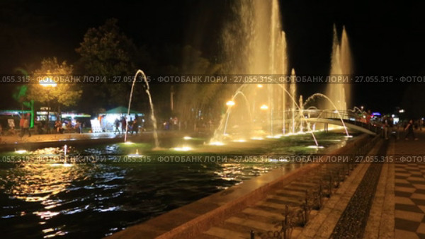 Batumi Boulevard Fountains (2017 год). Редакционное видео, видеограф Яна Королёва / Фотобанк Лори