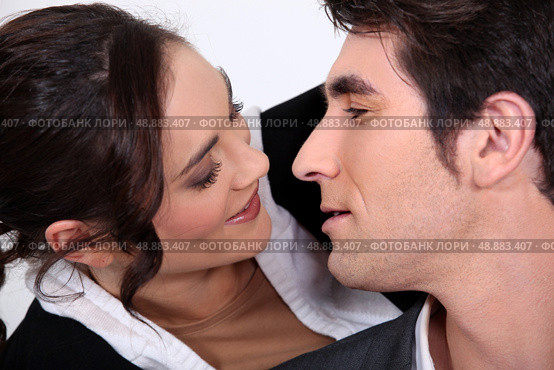 beautiful couple full of desire. Стоковое фото, агентство Ingram Publishing / Фотобанк Лори
