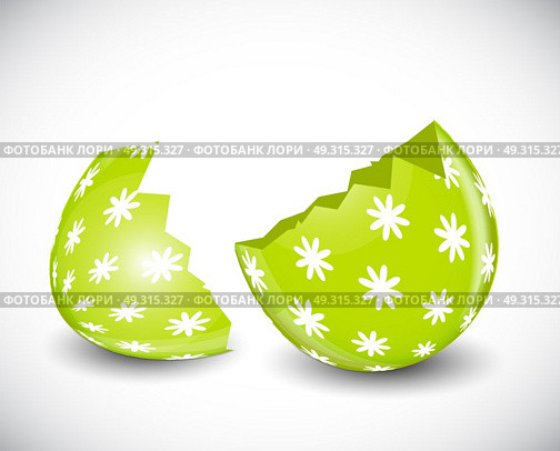 Beautiful Easter Egg Isolated Vector Illustration EPS10. Beautiful Easter Egg Vector Illustration. Стоковая иллюстрация, агентство Ingram Publishing / Фотобанк Лори