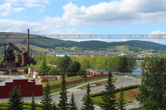Белорецкий металлургический комбинат (2022 год). Редакционное фото, фотограф Иван Дуплик / Фотобанк Лори