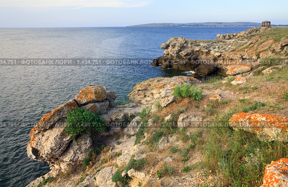 Берег моря. Стоковое фото, фотограф Юрий Брыкайло / Фотобанк Лори