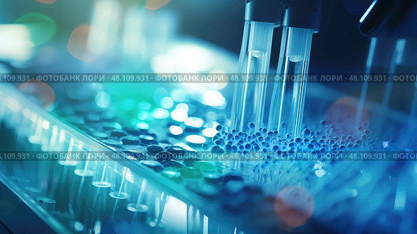 bioinformatics genomic data ai generated. Стоковое AI-изображение, AI-художник Vectorwin / Фотобанк Лори