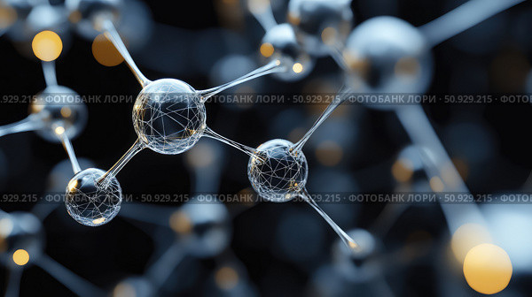 bioinformatics streaming molecule ai generated. Стоковое AI-изображение, AI-художник Vectorwin / Фотобанк Лори