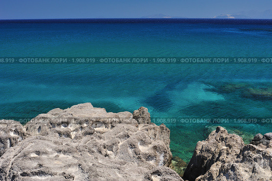 Бирюзовые воды Эгейского моря (2010 год). Стоковое фото, фотограф Роман Родионов / Фотобанк Лори