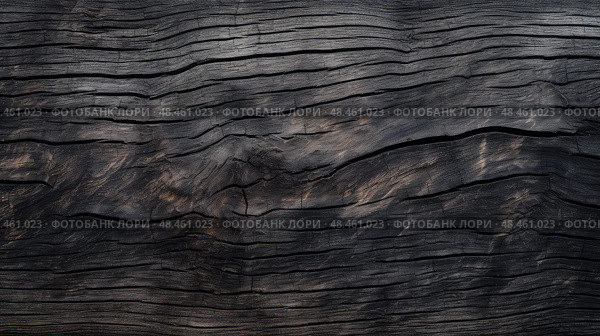 blackened burnt wood texture ai generated. Стоковое AI-изображение, AI-художник Vectorwin / Фотобанк Лори