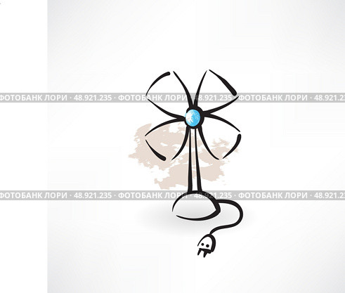 blower grunge icon. Стоковая иллюстрация, агентство Ingram Publishing / Фотобанк Лори