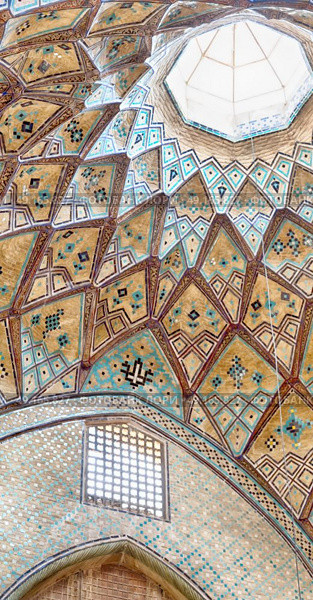 blur in iran abstract texture of the  religion  architecture mosque roof persian history. Стоковое фото, агентство Ingram Publishing / Фотобанк Лори