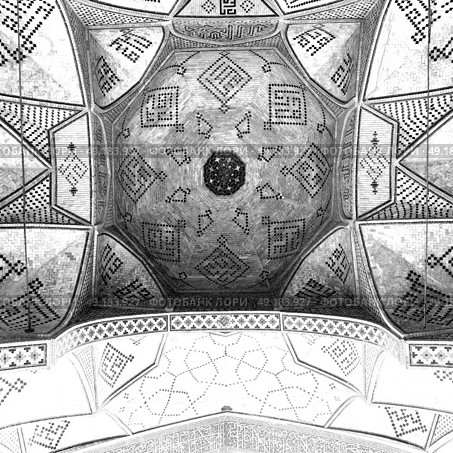 blur in iran abstract texture of the  religion  architecture mosque roof persian history. Стоковое фото, агентство Ingram Publishing / Фотобанк Лори