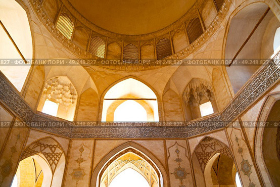 blur in iran abstract texture of the  religion  architecture mosque roof persian history. Стоковое фото, агентство Ingram Publishing / Фотобанк Лори