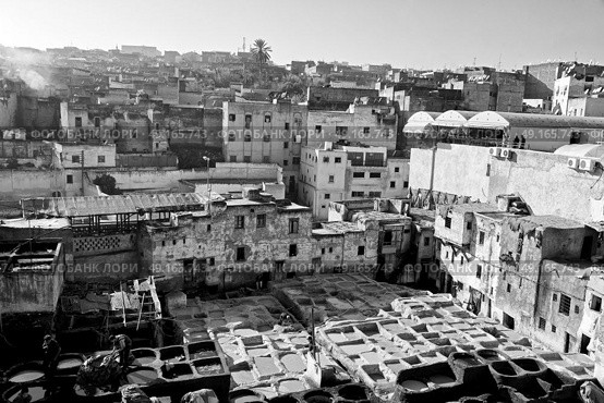 blur in morocco africa the antique tannery near the medina . Стоковое фото, агентство Ingram Publishing / Фотобанк Лори