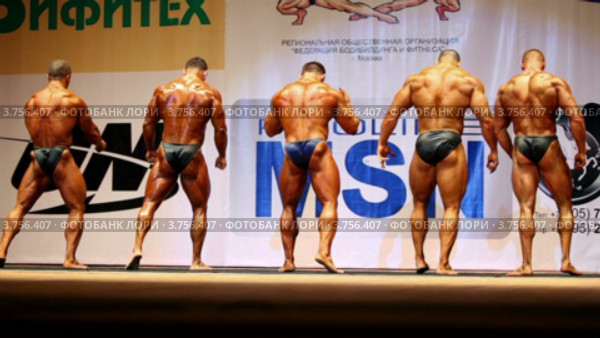 Бодибилдеры (2011 год). Редакционное видео, видеограф Losevsky Pavel / Фотобанк Лори