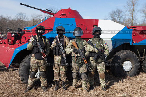 Бойцы Спецназа. Фестиваль "Боевая Сталь" 03.04.16 (2016 год). Редакционное фото, фотограф Литвяк Игорь / Фотобанк Лори