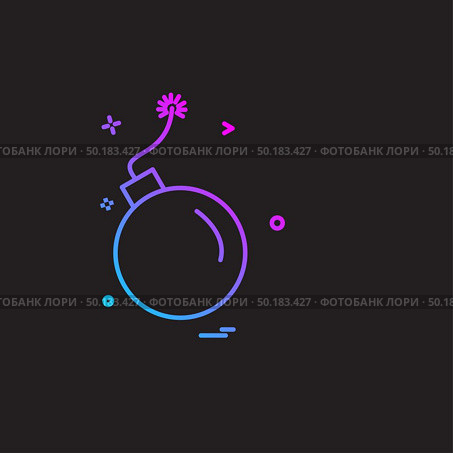 Bomb icon design vector . Стоковая иллюстрация, агентство Ingram Publishing / Фотобанк Лори