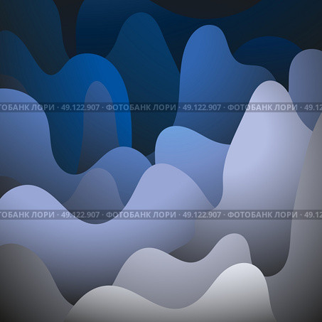 Bright color pattern, colorful design with overlapping shapes forming abstract beautiful background. Perfect backdrop for project of brochure or flyer. Стоковая иллюстрация, агентство Ingram Publishing / Фотобанк Лори