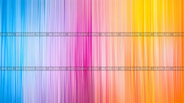 Bright colors blend in smooth waves, evoking energy and creativity during the golden hour. Стоковое AI-изображение, AI-художник Елена Старчак / Фотобанк Лори