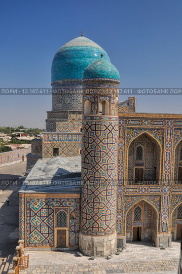 Buildings in Samarkand. Стоковое фото, фотограф Michal Knitl / PantherMedia / Фотобанк Лори