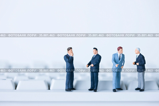 Businessmen models. Стоковое фото, агентство Ingram Publishing / Фотобанк Лори
