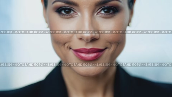 Businesswoman signaling for silence with a finger on her lips. Стоковое видео, видеограф Данил Руденко / Фотобанк Лори