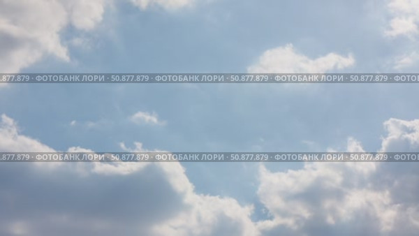 Быстро движущиеся облака, таймлапс. Стоковое видео, видеограф Алексей Букреев / Фотобанк Лори