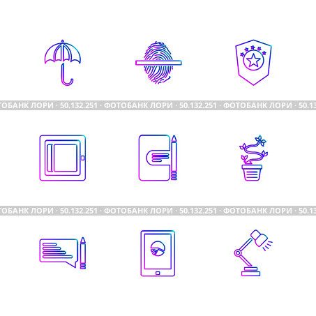 camcoder , camera , video , multimedia , computer , setting , percentage , chemical , news , keyboard,  board , camera , messages ,icon, vector, design,  flat,  collection, style, creative,  icons. Стоковая иллюстрация, агентство Ingram Publishing / Фотобанк Лори