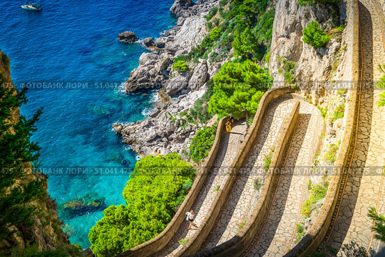 Capri island, Italy. Стоковое фото, фотограф Anastasy Yarmolovich / Фотобанк Лори