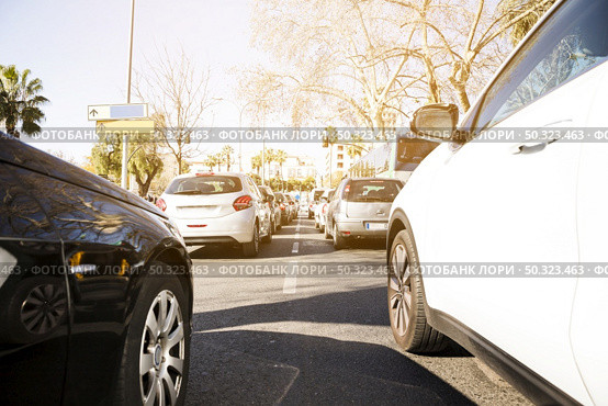 cars highway traffic jam. Стоковое фото, агентство Ingram Publishing / Фотобанк Лори