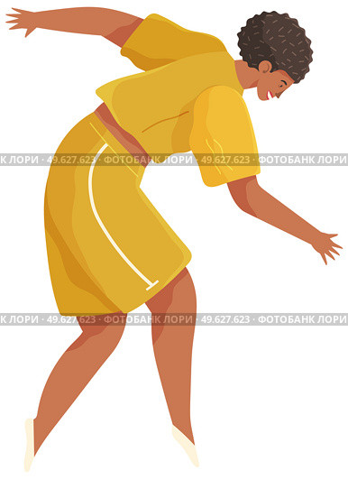 Cartoon female soaring and flying in the air dreaming vector illustration isolated on white background. Woman floating in imagination dream. A girl flying in dreams or sky wearing casual clothes. Cartoon female soaring and flying in the air dreaming vector illustration isolated on white. Стоковая иллюстрация, агентство Ingram Publishing / Фотобанк Лори