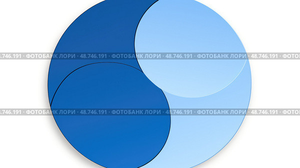 categories venn diagram blue ai generated. Стоковое AI-изображение, AI-художник Vectorwin / Фотобанк Лори