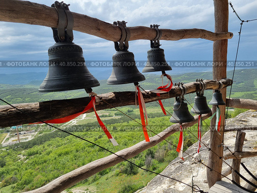 Cave monastery Chelter Marmara, Crimea (2021 год). Стоковое фото, фотограф Анна Кривицкая / Фотобанк Лори
