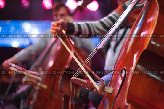 cello at a concert. Стоковое фото, агентство Ingram Publishing / Фотобанк Лори