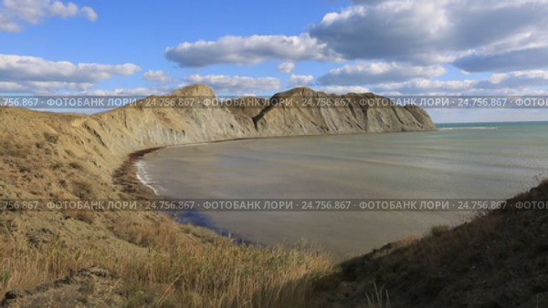 Черное море. Крым, мыс Хамелеон (2016 год). Стоковое видео, видеограф Яна Королёва / Фотобанк Лори