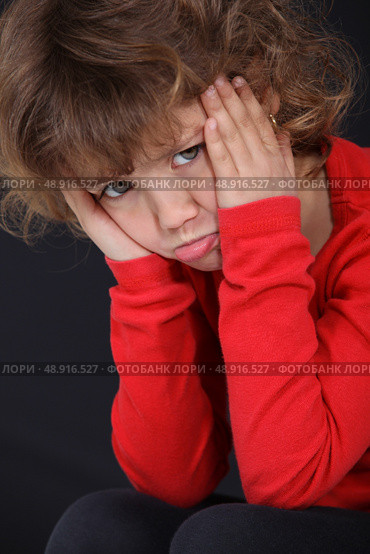 Child pouting. Стоковое фото, агентство Ingram Publishing / Фотобанк Лори