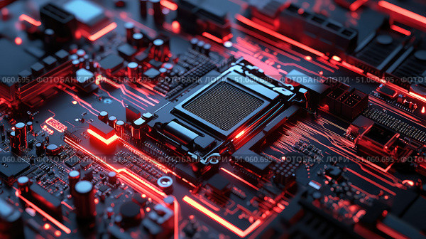 chipbios scrolling motherboard ai generated. Стоковое AI-изображение, AI-художник Vectorwin / Фотобанк Лори
